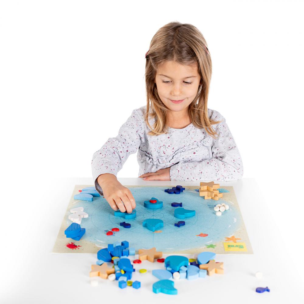 Mosaik, Steck- und Legespiele