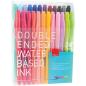 Preview: Duo-Faserstifte, 24 Farben