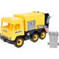 Preview: Middle Truck - Müllwagen, gelb