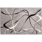 Preview: Grauer Teppich mit Linien, 2 x 3 m