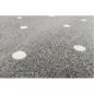 Preview: Teppich Grau mit Punkten 2 x 3 m
