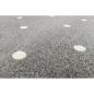 Preview: Teppich Grau mit Punkten, 3 x 4 m