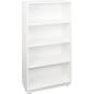 Preview: Quadro - Schrank XL ohne Mittelwand, mit 3 Einlegeböden, B 79, weiss - auf Sockel