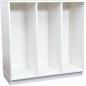 Preview: Quadro - Schrank M+ für Kunststoffbehälter, B 104, weiss, dreireihig