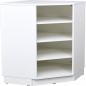 Preview: Quadro - Eckschrank M, weiss