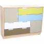 Preview: Quadro - Schublade breit - hellblau