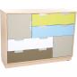 Preview: Quadro - Schublade breit - braun