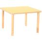 Preview: Quadratischer Tisch Flexi höhenverstellbar 40-58 cm