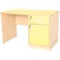 Preview: Flexi Schreibtisch de luxe - gelb
