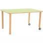 Preview: Flexi Tischplatte rechteckig - grün