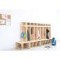 Preview: Eck-Abschluss Schulgarderobe Schmetterling, 2