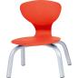 Preview: Stuhl Flexi 1, Sitzhöhe 26 cm, für Tischhöhe 46 cm - feuerrot