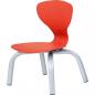 Preview: Stuhl Flexi 1, Sitzhöhe 26 cm, für Tischhöhe 46 cm - feuerrot