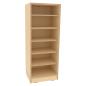 Preview: Echtholz Regal L, 5 Einlegeböden, B 47 cm (094358)