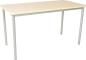 Preview: MILA Tisch 6, 140x70 cm Tischhöhe 76 cm - Birke