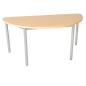Preview: MILA Tisch 5, halbrund, Diagonale 160, Tischhöhe 70 cm - Buche