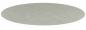 Preview: Flüstertischplatte PLUS, rund, Diagonale 90 cm - grau