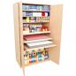 Preview: Flexi Hochschrank, H 203, mit ausziehbaren Böden