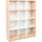 Preview: Quadro - Aufsatzregal S, mit 2 Mittelwänden, B 116
