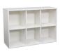 Preview: Quadro - Aufsatzregal M, mit 2 Trennwänden, B 116, weiss