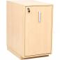 Preview: Windeleimerschrank, abschliessbar, Birke (ohne Arbeitsplatte)