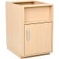 Preview: Waschbeckenschrank Grundversion, B 54 cm, Birke (ohne Arbeitsplatte)
