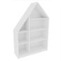Preview: Quadro - Häuschen mit Regal, B 116, weiss