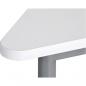 Preview: Moove+ Tisch 6, dreieckig, mobil, Seite 90 cm, Tischhöhe 76 cm - weiss