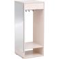 Preview: Spielecke Bianca - Kleiderschrank, B 80, beidseitig offen