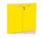 Preview: Grande - Türen für Schrank M, 90°, abschliessbar, gelb