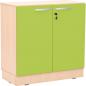 Preview: Grande - Türen für Schrank M, 180°, abschliessbar, grün