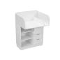 Preview: Wickelkommode Quadro, weiss, Fronten weiss