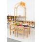 Preview: Rechteckiger Flexi Tisch, 120 x 60 cm, hvstb. 40-58 cm