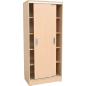 Preview: Grande Hochschrank mit Schiebetüren, B 82, T 48, H 187