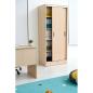 Preview: Grande Hochschrank mit Schiebetüren, B 82, T 48, H 187