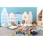 Preview: Wandapplikation Stadthaus, hellbraun