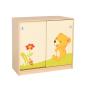 Preview: Phantasiewelt Schrank mit Bärchen auf Wiese