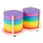 Preview: Mobiler Doppelständer für 20 Regenbogenkissen (Neu 098966)