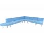 Preview: Ecksofa Inflamea 2 - hellblau