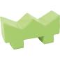 Preview: Schaumstoffelement - Gras, hellgrün