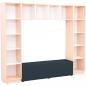 Preview: Inflamea Hocker B 154, schiefergrau