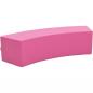 Preview: Achtelkreis-Sitz Paolo, lang, pink