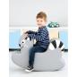 Preview: Wippe - Katze, grau