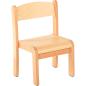 Preview: Stuhl Philip 2, Sitzhöhe 31 cm, für Tischhöhe 53 cm, Buche
