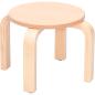 Preview: Holzhocker 1, Sitzhöhe: 26 cm