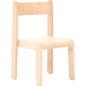 Preview: Stuhl Alex 2 mit Filzgleitern, SH 31 cm, Buche