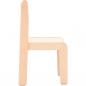 Preview: Stuhl Alex 2 mit Filzgleitern, Sitzhöhe 31 cm, für Tischhöhe 53 cm, Buche