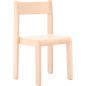 Preview: Stuhl Alex 4 mit Filzgleitern, Sitzhöhe 38 cm, für Tischhöhe 64 cm, Buche