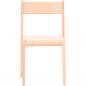 Preview: Stuhl Alex 3 mit Filzgleitern, Sitzhöhe 35 cm, für Tischhöhe 59 cm, Buche