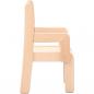Preview: Stuhl Chris Deluxe 0 mit Armlehnen, mit Filzgleitern, Sitzhöhe 21 cm, für Tischhöhe 40 cm